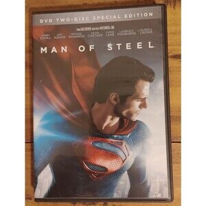 Man of Steel, 2 disc Special Edition (DVD, 2013), Pre-owned